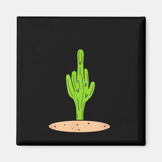 Cactus Don't Be A  Magneet (Voorkant)