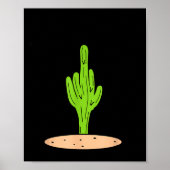 Cactus Don't Be A  Poster (Voorkant)