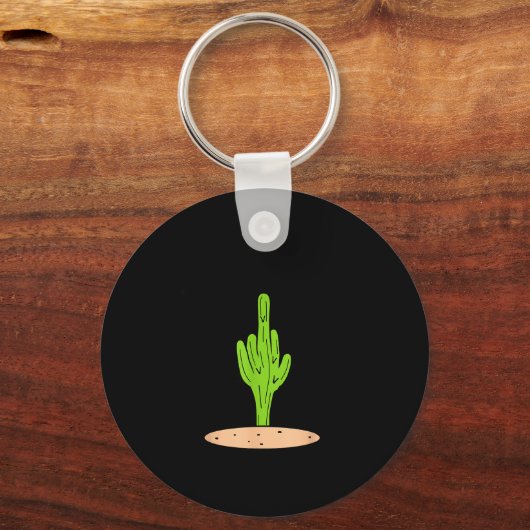 Cactus Don't Be A  Sleutelhanger (Voorkant)