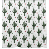Cactus Douchegordijn (Voorkant)