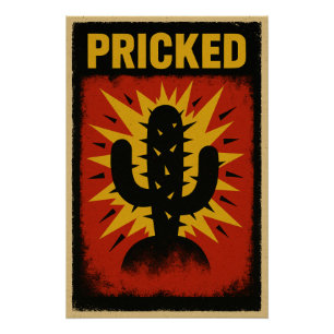 Cactus Eclatant en Abstract Perfect Poster