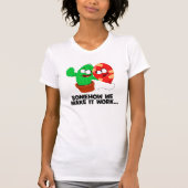 Cactus en ballon t-shirt (Voorkant)