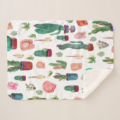 Cactus en Butts Sherpa Deken (Voorkant (horizontaal))