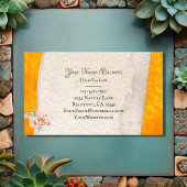  Cactus en Flower Southwest Succulent Visitekaartje