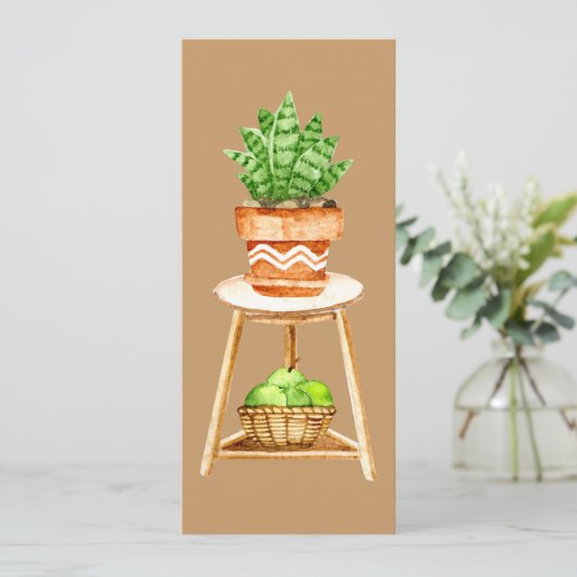 Cactus en Fruit Book Mark (Staand voorkant)