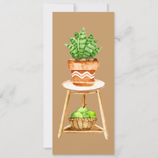 Cactus en Fruit Book Mark (Achterkant)