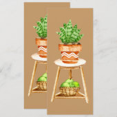 Cactus en Fruit Book Mark (Voorkant / Achterkant)