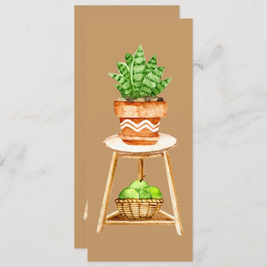 Cactus en Fruit Book Mark (Voorkant / Achterkant)