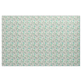 cactus en ladybug patroon - beige achtergrond stof (Yard (91,4 cm))