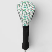 cactus en ladybug - patroon golfheadcover (Voorkant)