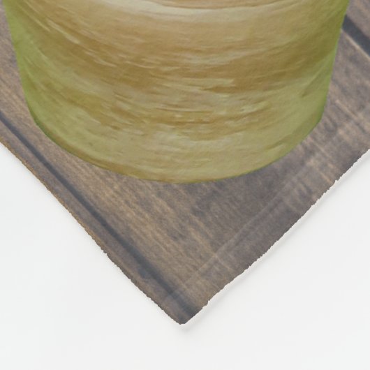 Cactus en lichte vleugelvliegtuigen fleece deken (Hoek)