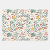 Cactus en Llama Inpakpapier Vel (Voorkant 3)