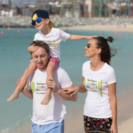 Cactus en Papel Picado Garland Texas T-shirt