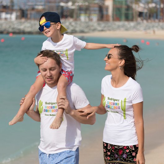 Cactus en Papel Picado Garland Texas T-shirt