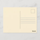 Cactus en Positieve Citaat  Briefkaart (Achterkant)