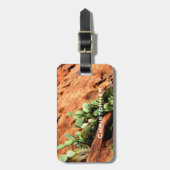 Cactus en Red Rocks Southwest Name Bag Bagagelabel (Voorkant verticaal)