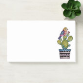 Cactus en regenboogvogel in Waterverf Post-it® Notes (Kantoor)