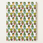 Cactus en successen binnenshuis in potten planner (Achterkant)
