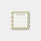 Cactus en successen binnenshuis in potten post-it® notes (Voorkant)