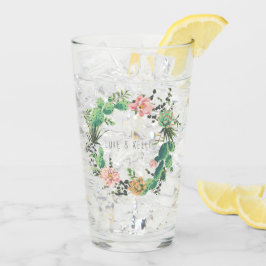 Cactus en Succulent Wedding Glas