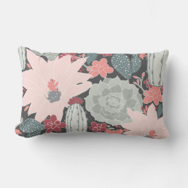 Cactus en succulente Planten in het groene patroon Kussen