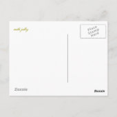 Cactus en wilde bloemen in Carefree, Arizona Briefkaart (Achterkant)