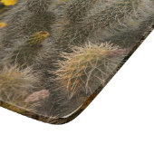 Cactus en wilde bloemen snijplank (Hoek)