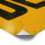 Cactus en woestijnzon perfect poster (Hoek)