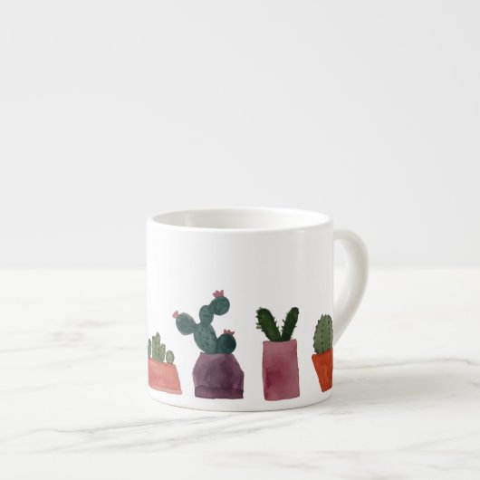 Cactus Espresso Mok (Voorkant rechts)