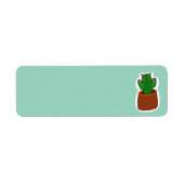 Cactus Etiket (Voorkant)