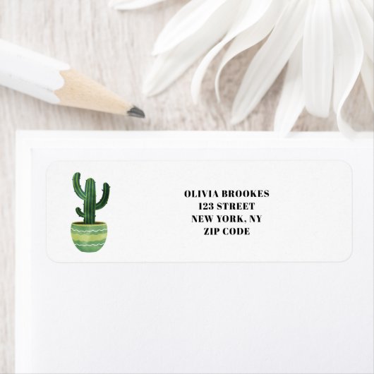 Cactus Etiket (Insitu)