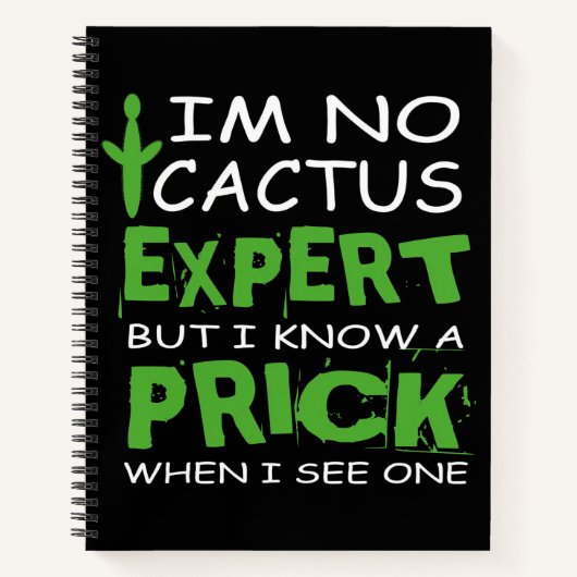 Cactus Expert Notitieboek (Voorkant)