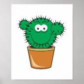Cactus Face Poster (Voorkant)