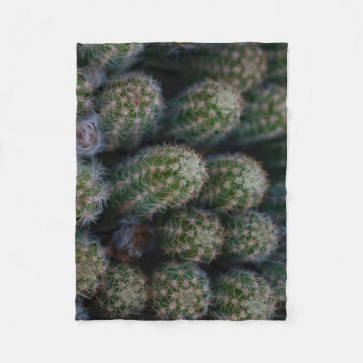 Cactus-familie Fleece Deken (Voorkant)