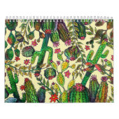 Cactus Family Pattern Kalender (Hoes)