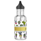 Cactus Faux Gold Bling Diamonds Waterfles (Links)