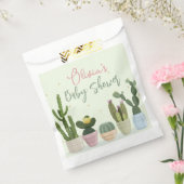 Cactus Fiesta Baby Shower Bedankzakje (Gezegeld)