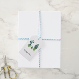 Cactus Fiesta Baby shower Favor Tag Cadeaulabel