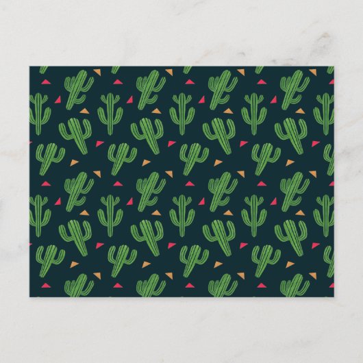 Cactus Fiesta Briefkaart (Voorkant)