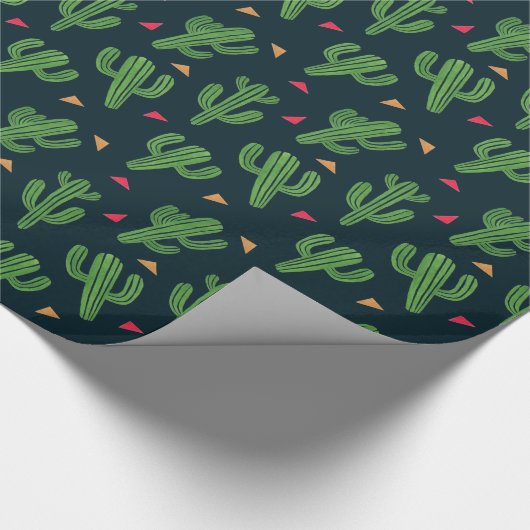 Cactus Fiesta Cadeaupapier (Hoek)