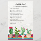 Cactus Fiesta Find the Guest game (Voorkant)