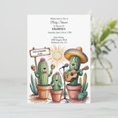 Cactus Fiesta Kaart (Staand voorkant)