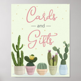 Cactus Fiesta Kaarten en Gifts Poster