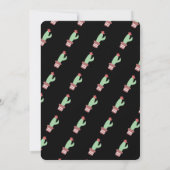 Cactus Fiesta Mix Herhaalt Baby shower Kaart (Achterkant)