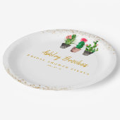 Cactus Fiesta Papieren Bordje (Gekanteld)