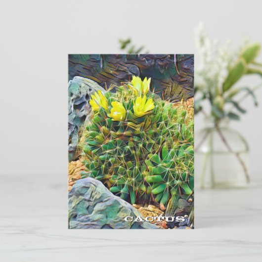 Cactus: Flat Card (Staand voorkant)