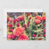 Cactus: Flat Card (Voorkant)