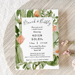 Cactus Floral Brunch en beestabel Vrijgezellenfees Kaart<br><div class="desc">Deze cactus floral brunch en brute bridal doucheuitnodiging is perfect voor je moderne woestijnbruiloft. Dit ontwerp is voorzien van zwarte eenvoudige kalligrafie met roerige cactus, planten, succulenten en cactus bloesems in geometrische boogbladen op een klassieke heldere witte achtergrond die overeenkomt met uw elegante traditionele bruiloft of rustic boho bruiloft in...</div>