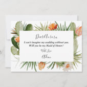 Cactus Floral Desert, lid van de Kaart van het eer (Achterkant)