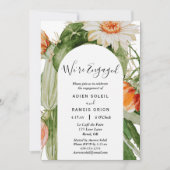 Cactus Floral Desert We zijn erbij betrokken Kaart (Voorkant)